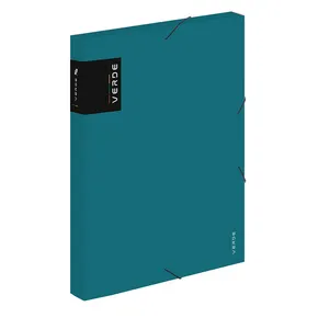 PP-Box mit Gummi A4 VERDE milano